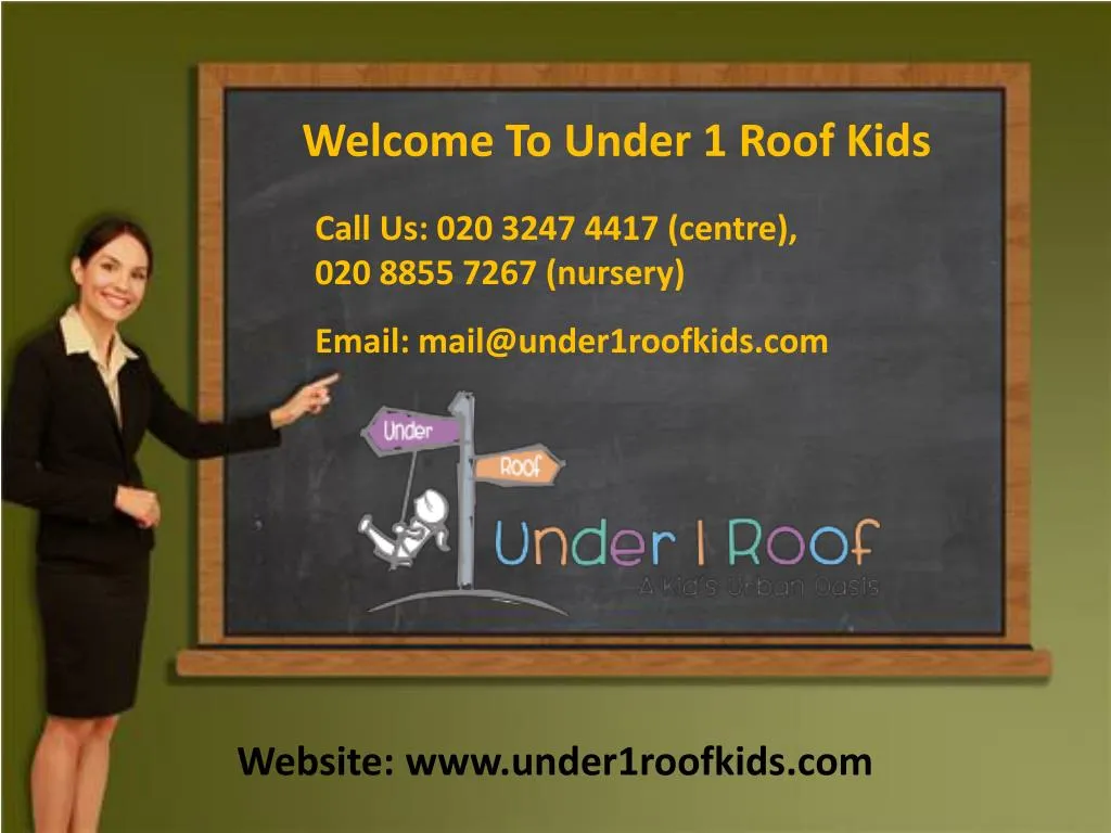 welcome to under 1 roof kids