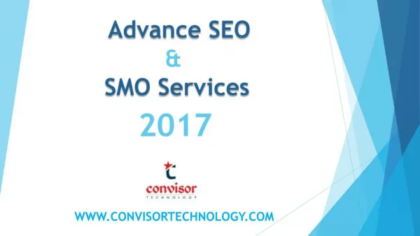 SEO & SMO Service for 2017