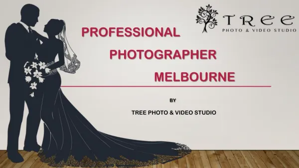 Professional Photographer Melbourne - Tree Photo & Video Studio