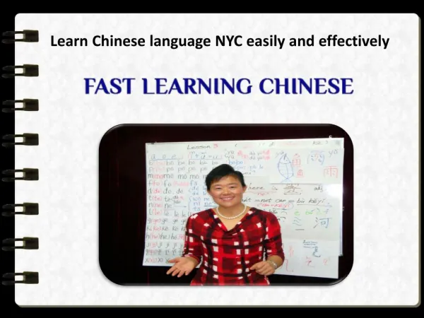 Learn Chinese language nyc