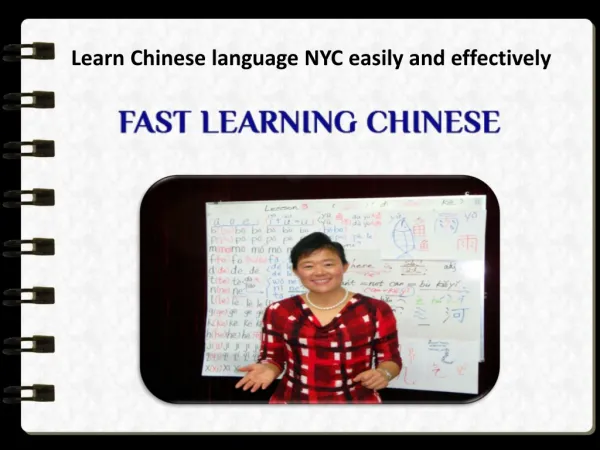 Chinese language school nyc