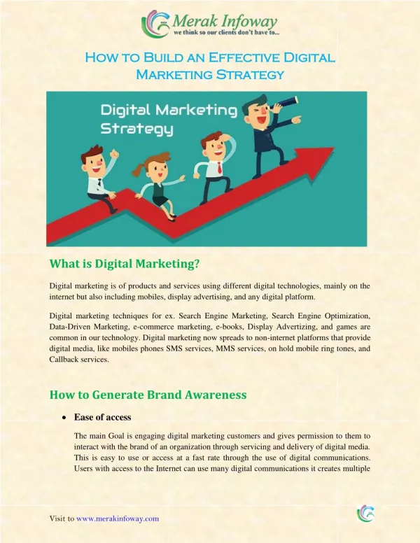 How to Build an Effective Digital Marketing Strategy