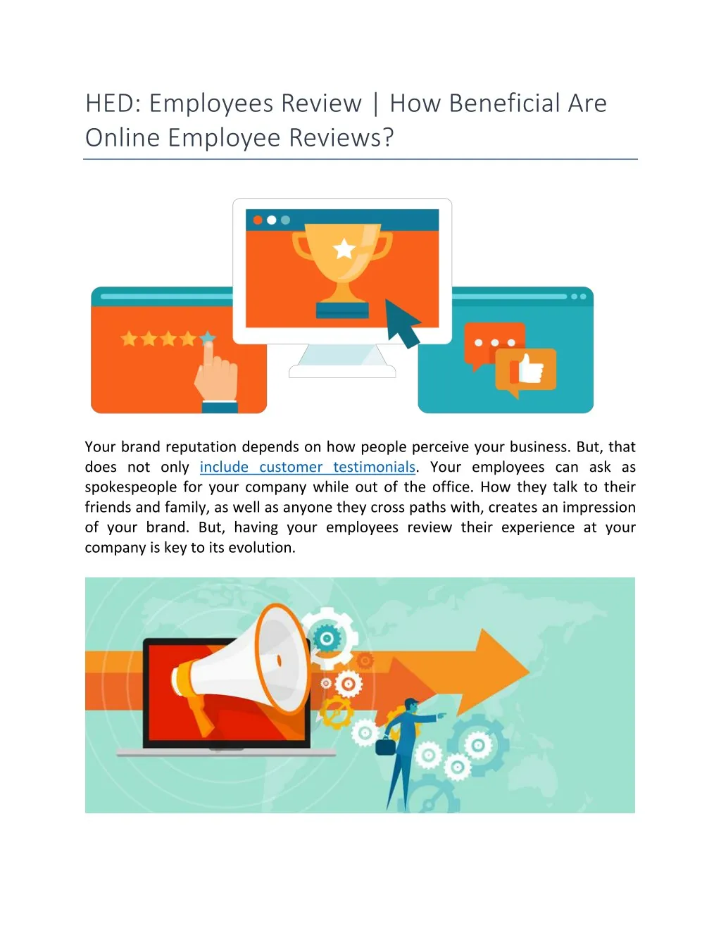 hed employees review how beneficial are online