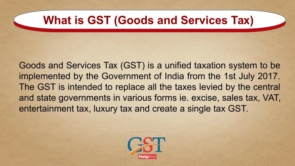 what is gst goods and services tax
