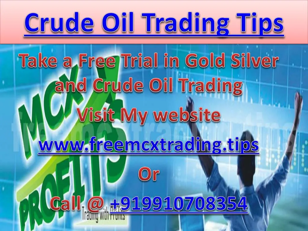 crude oil trading tips
