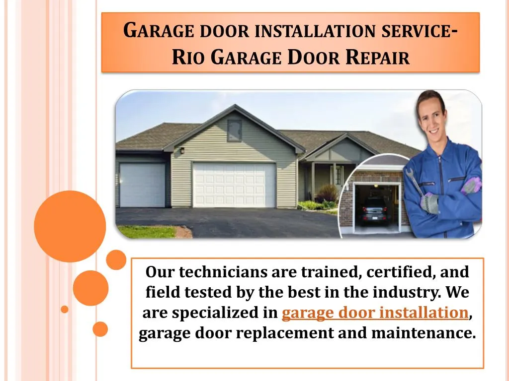 garage door installation service rio garage door repair