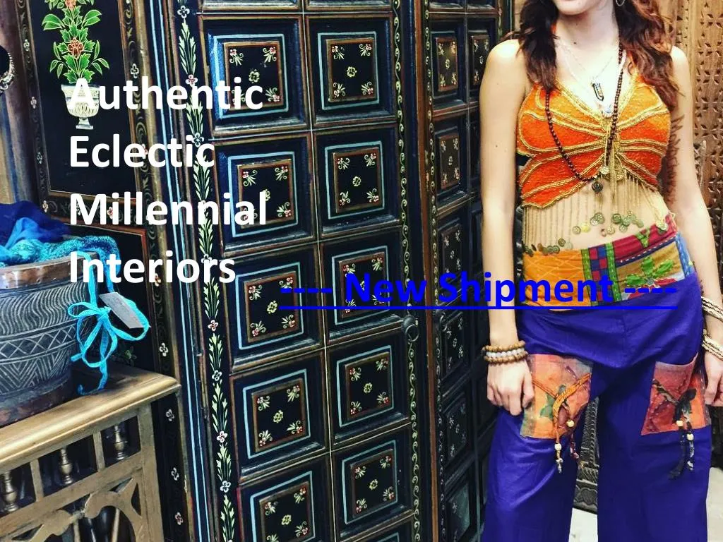 authentic eclectic millennial interiors