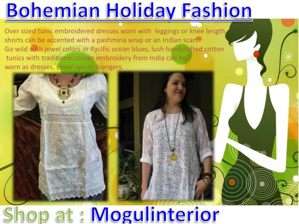 Bohemian Holiday Fashion by Mogulinterior