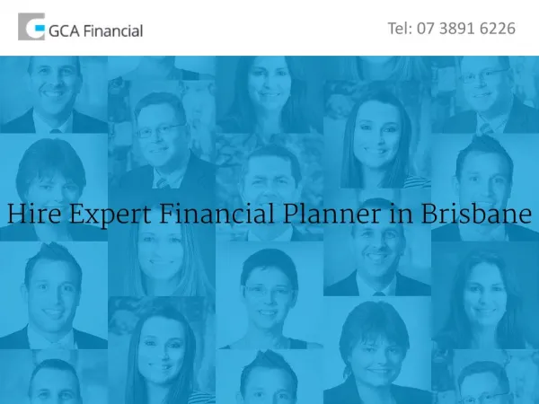 Hire Expert Financial Planner in Brisbane