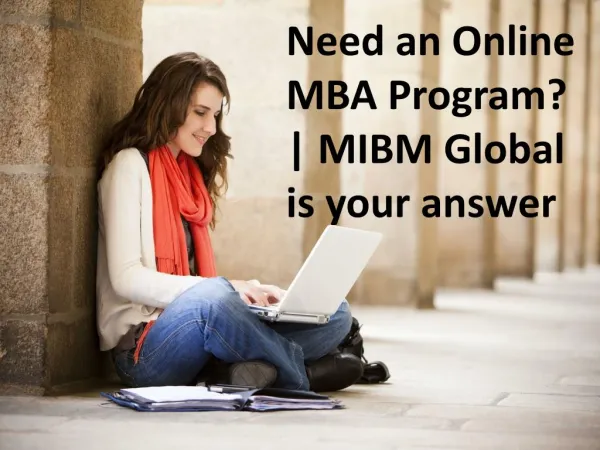 A wide range of businesses Need an Online MBA Program?