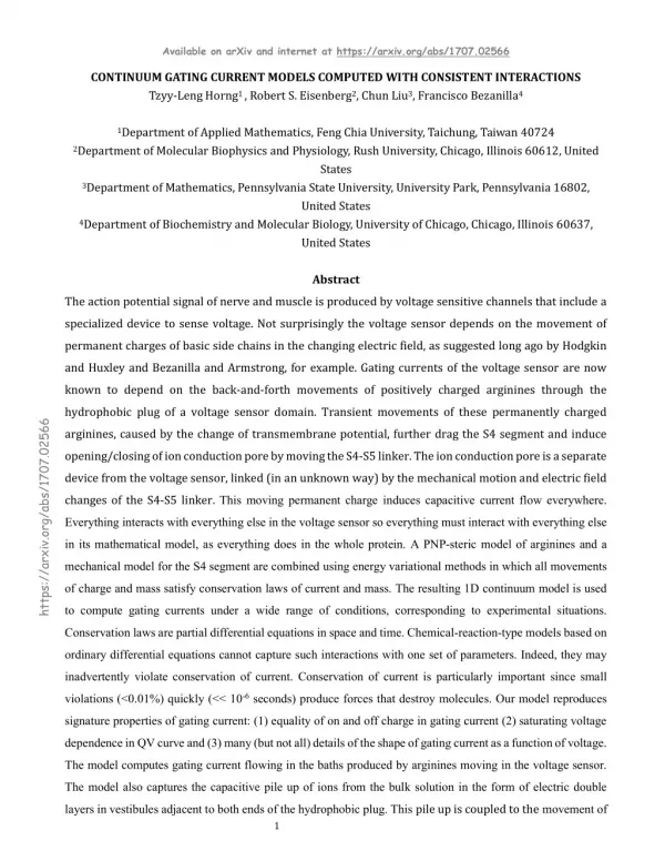 Voltage Sensor of Nerve Membranes and Ion Channels