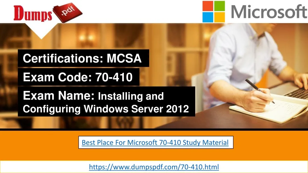 certifications mcsa exam code 70 410 exam name