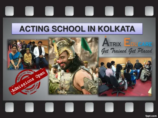 Acting Training Institute in Kolkata || Atrix Educare