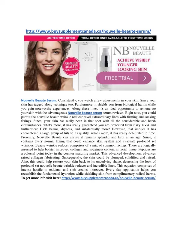 http://www.buysupplementcanada.ca/nouvelle-beaute-serum/