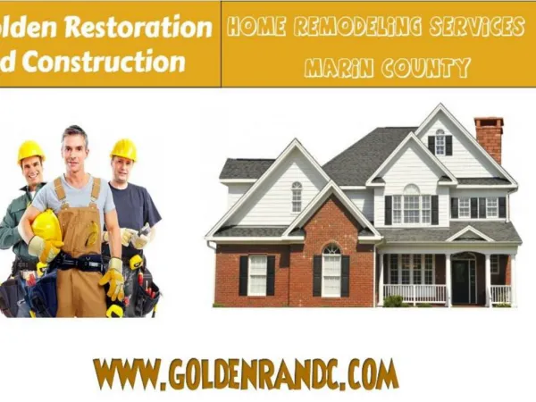 Best Home remodeling ideas in Marin County
