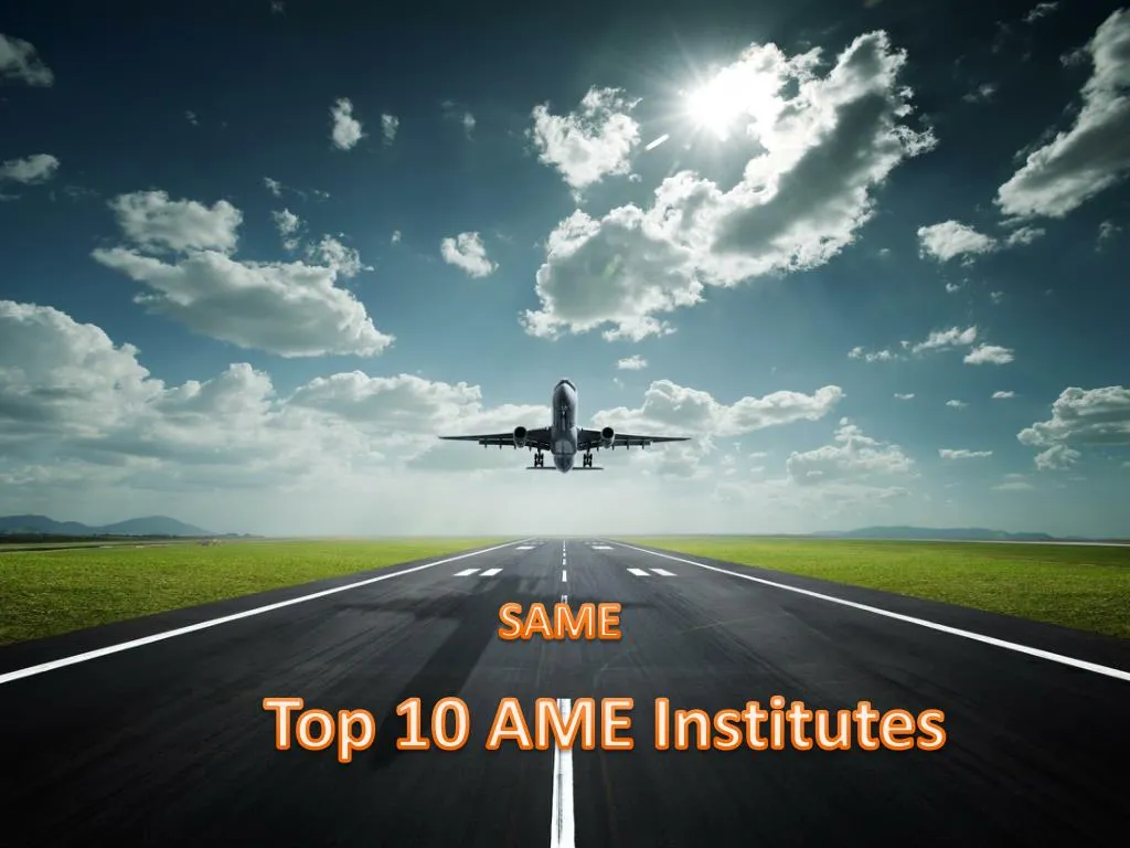 top 10 ame institutes