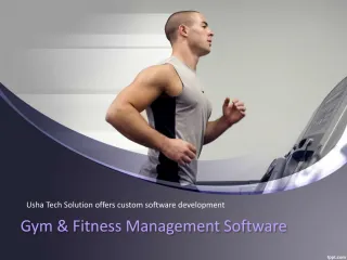 Gym & Fitness Management Software - slide 1