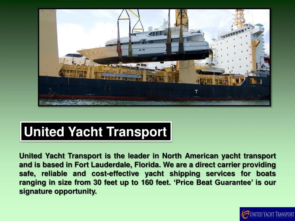 united yacht transport