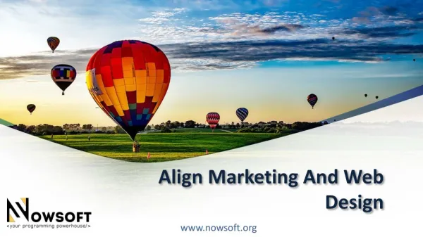 Align Marketing And Web Design To Make The Best First Impression