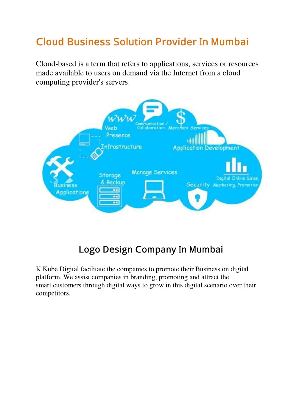 cloud business solution provider in mumbai