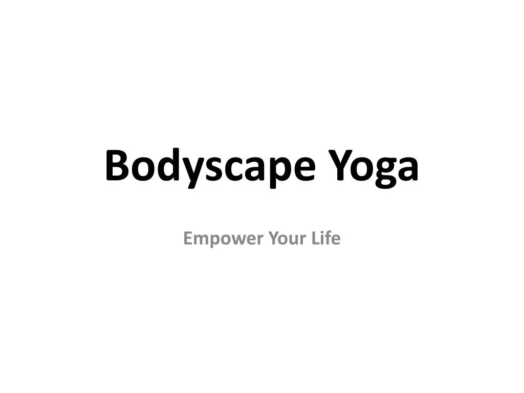 bodyscape yoga