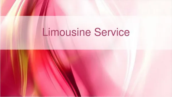 limousine service