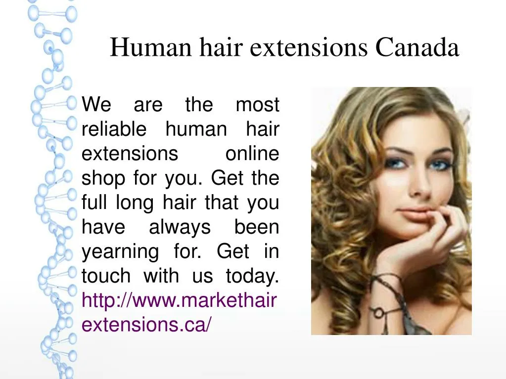 human hair extensions canada
