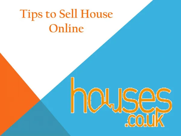 Tips to Sell House Online