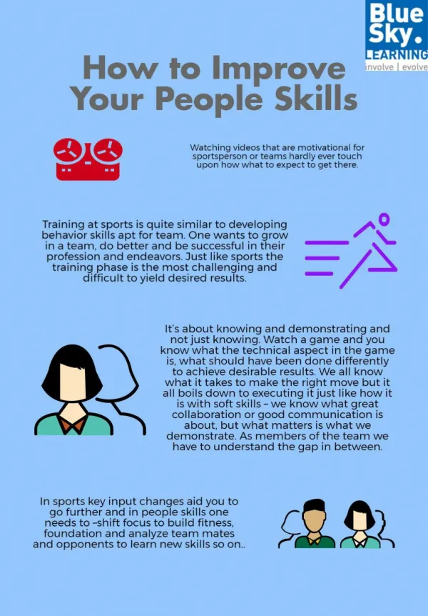 How To Improve Your People Skills - BlueSky Learning