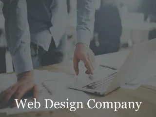Web Design Company - slide 1