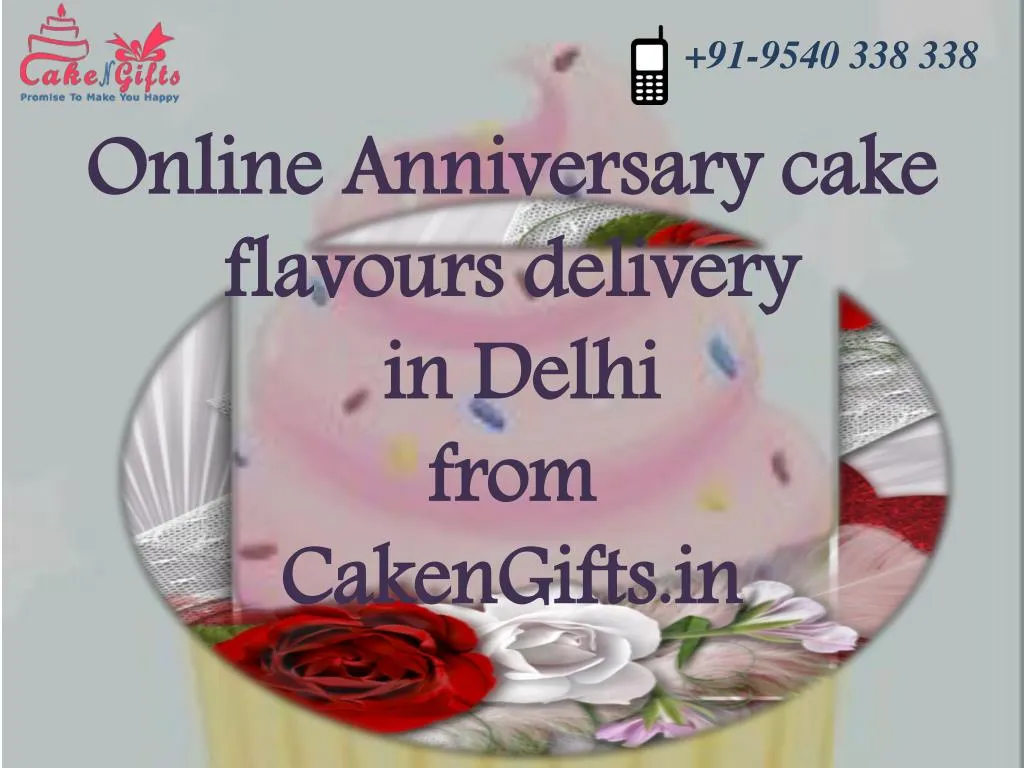 online anniversary cake flavours delivery in delhi from cakengifts in
