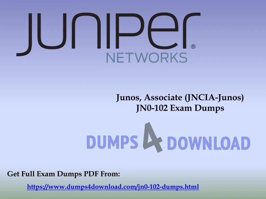 junos associate jncia junos jn0 102 exam dumps