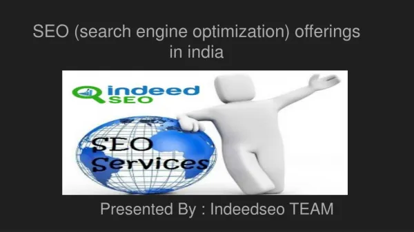 Search engine optimization services in india