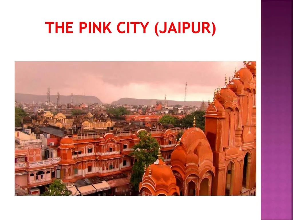 the pink city jaipur