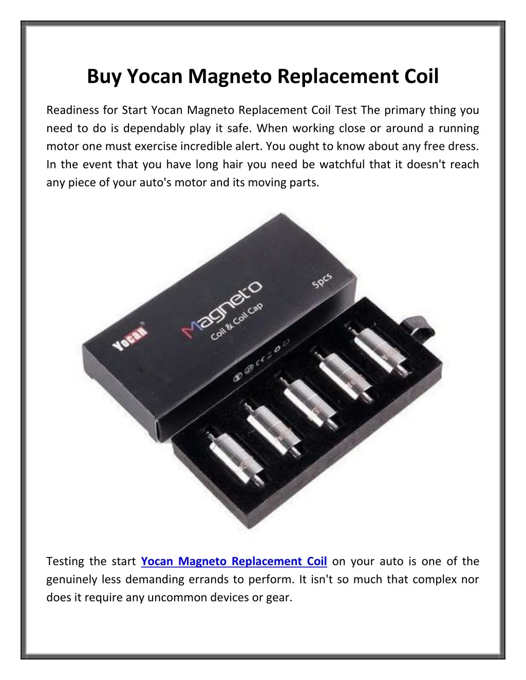 buy yocan magneto replacement coil