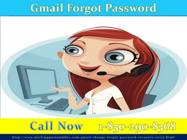 Acquire Assistance Anytime Via Gmail Password Recovery 1-850-290-8368