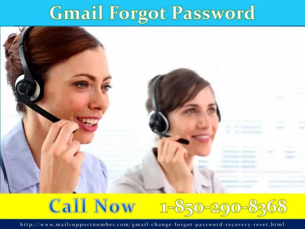 Gmail Password Recovery Obtainable At Anytime From Anywhere 1-850-290-8368