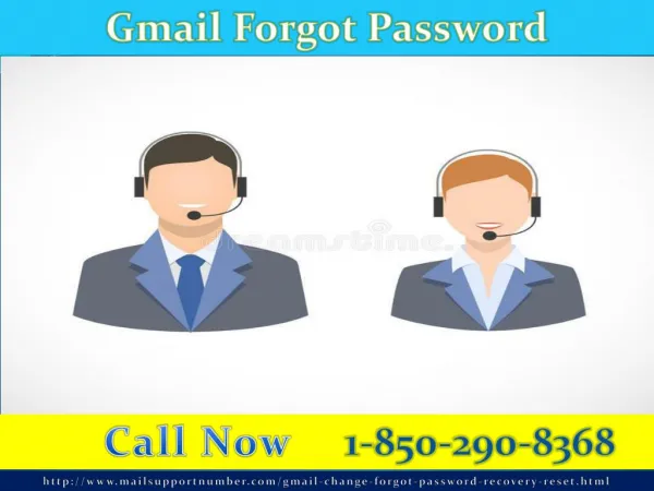 For quick and instant remedy to Gmail problems, call on Gmail Password Recovery1-850-290-8368