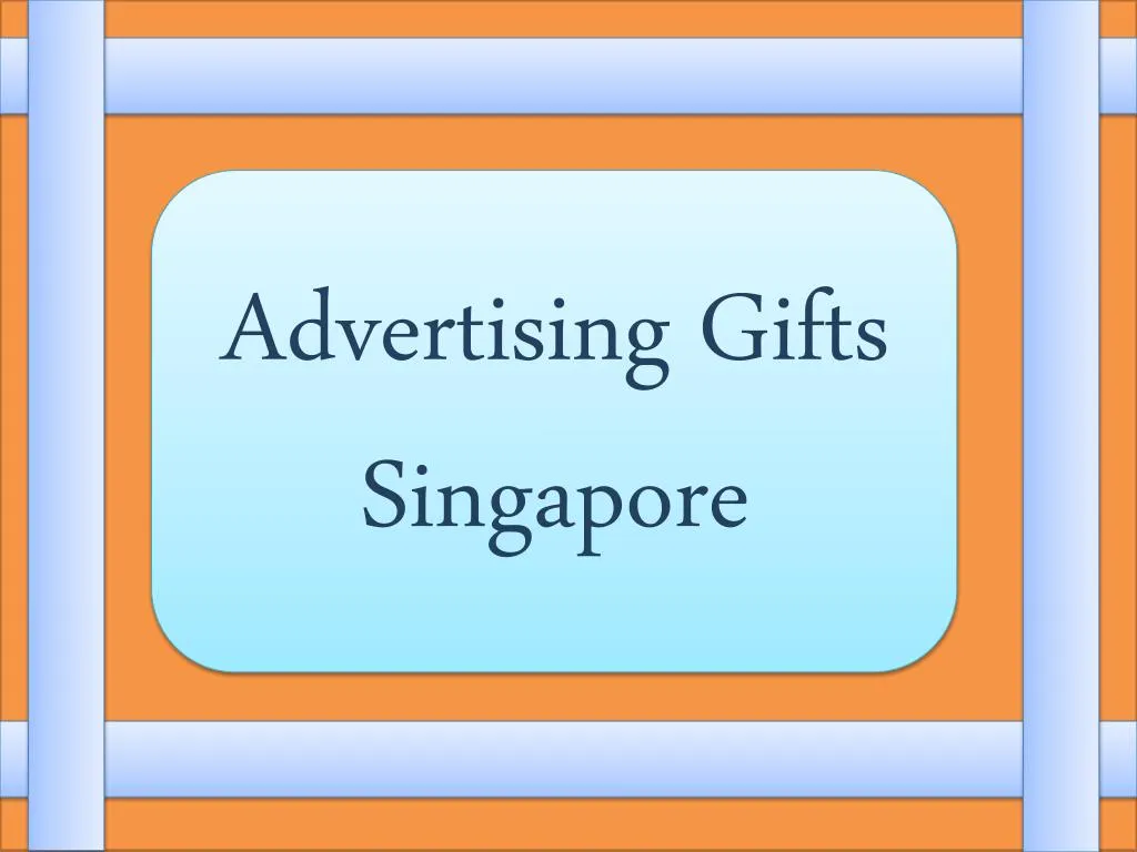advertising gifts singapore