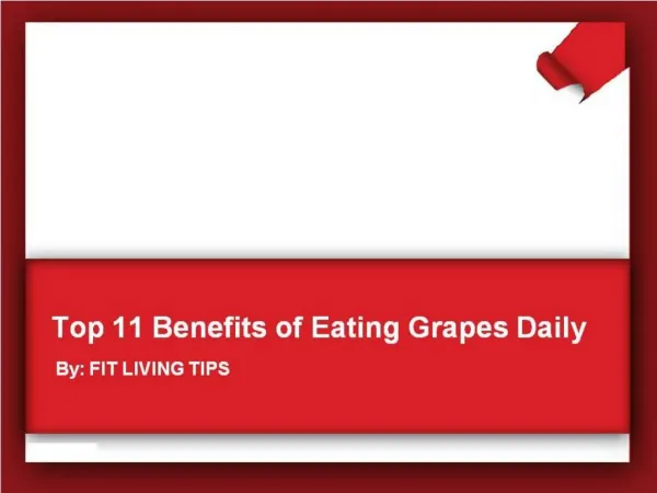 Top 11 Benefits of Eating Grapes Daily