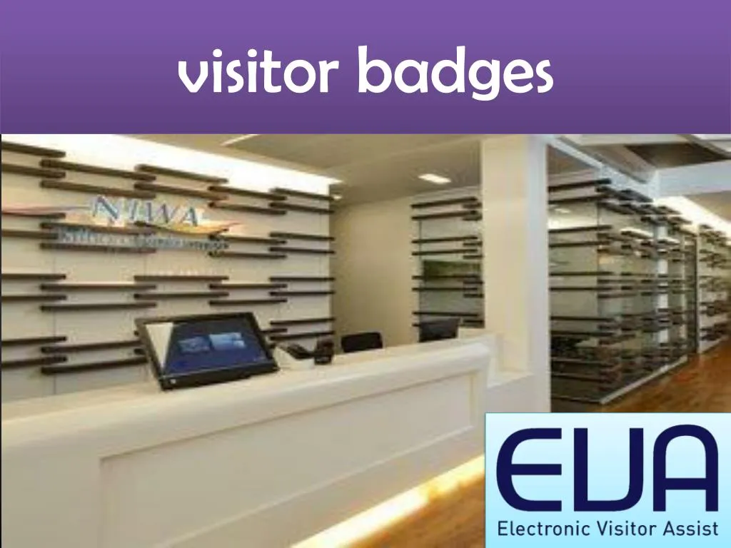 visitor badges