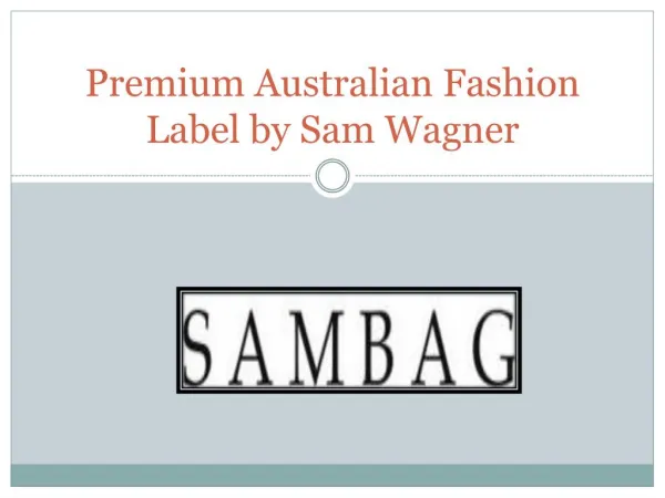 Sambag Australia - Online Shoes, Clothing, Bags & Fashion Jewellery For Women