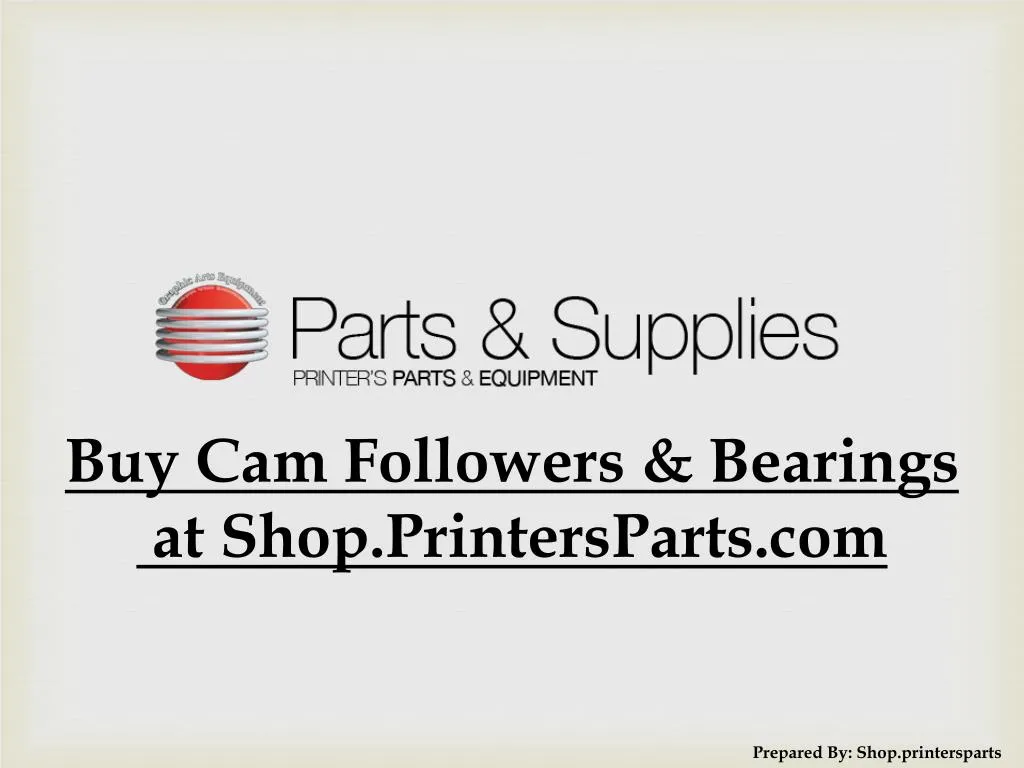 buy cam followers bearings at shop printersparts