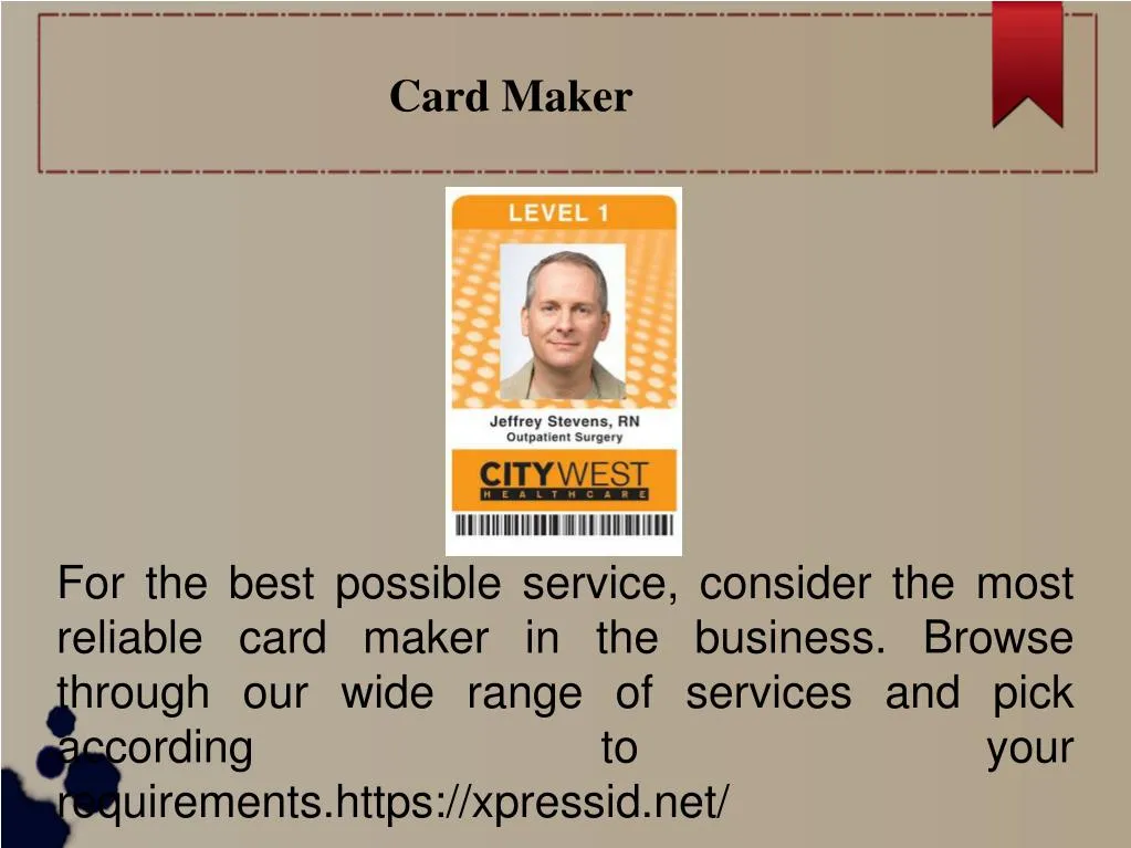 card maker