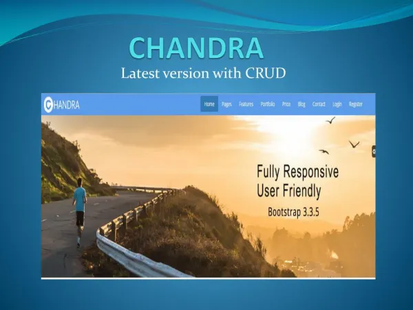Laravel Admin UI Starter Kit- Chandra
