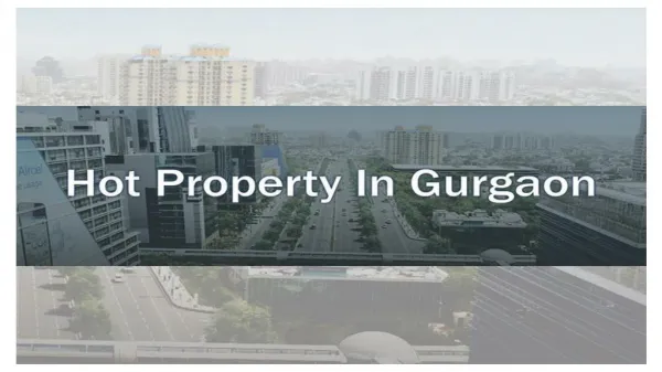 Hot Residential Property in Gurgaon