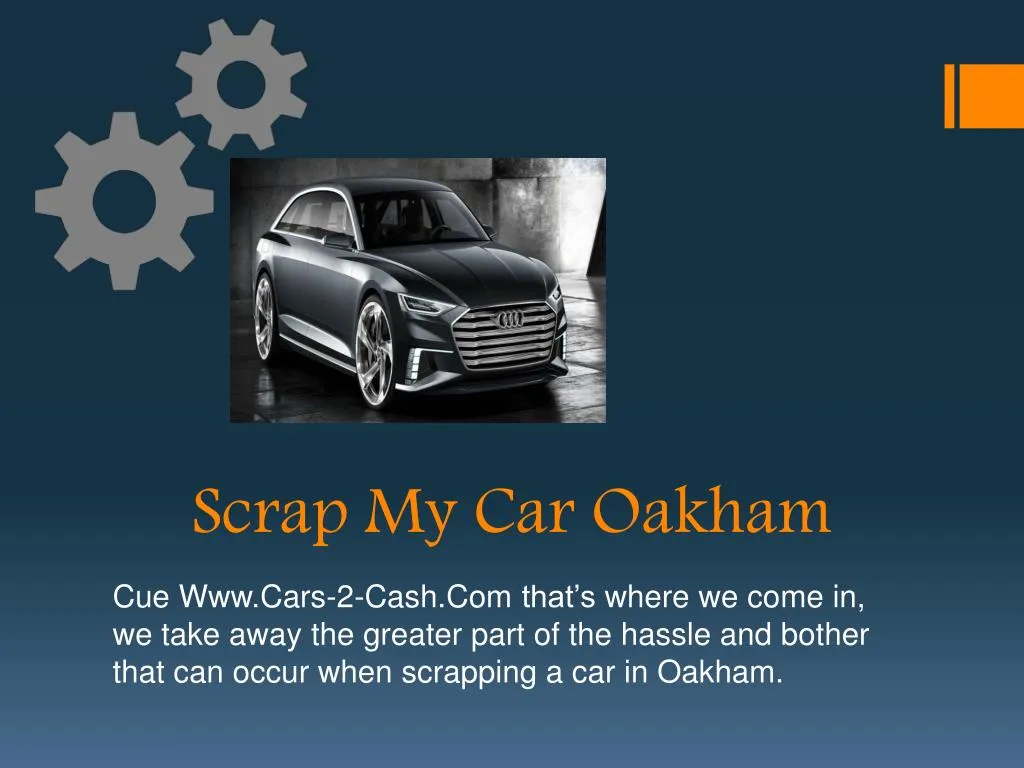 scrap my car oakham