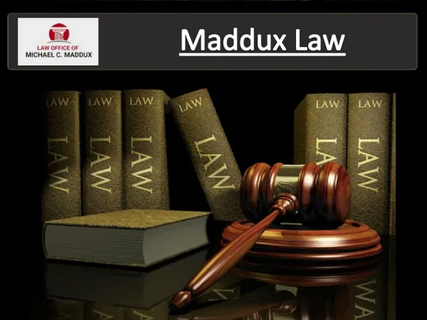 Law Office of Michael C. Maddux