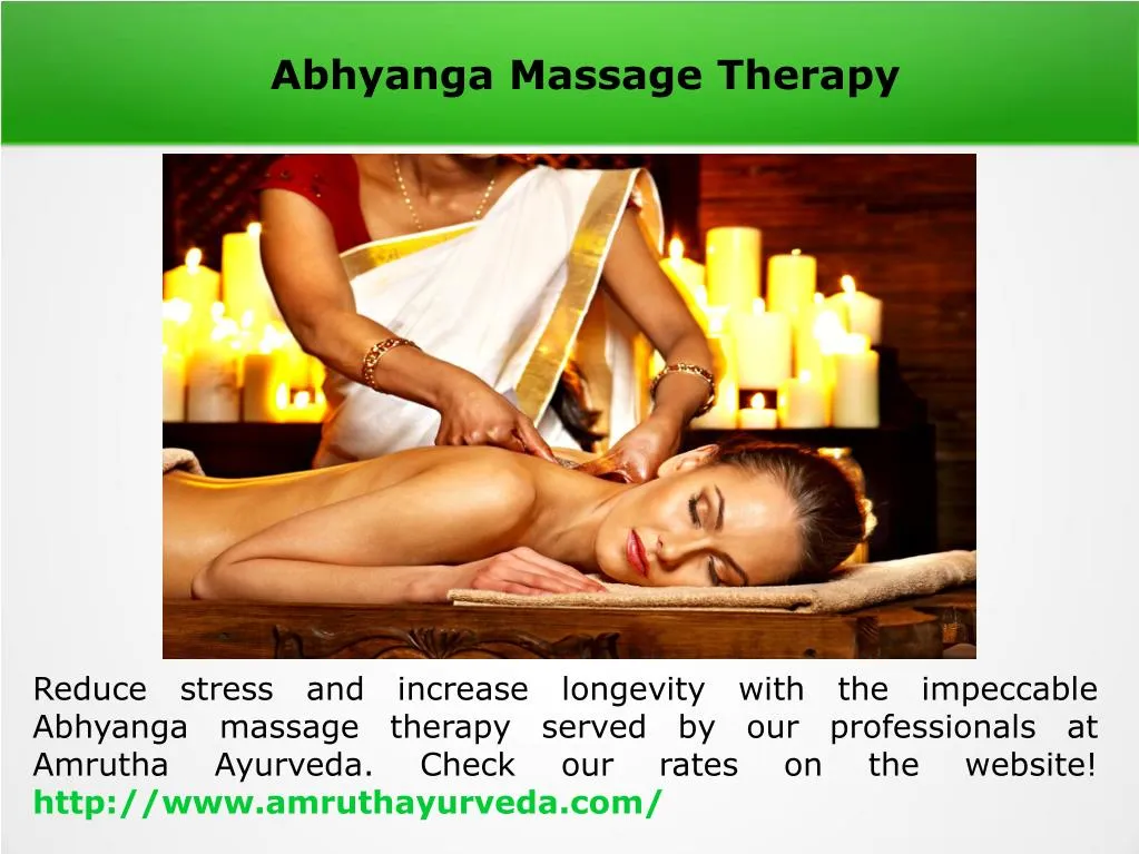 abhyanga massage therapy
