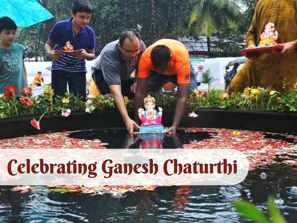 celebrating ganesh chaturthi
